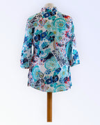 Peter Hahn floral summer blouse