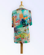 KJBrand monivärinen neuletoppi