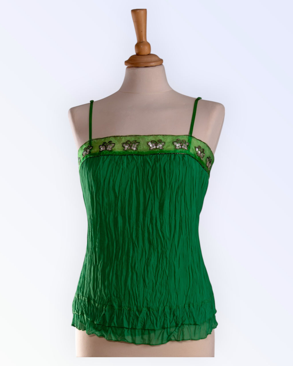 Vila Clothes green top