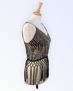 Paper Heart värviline narmastega top