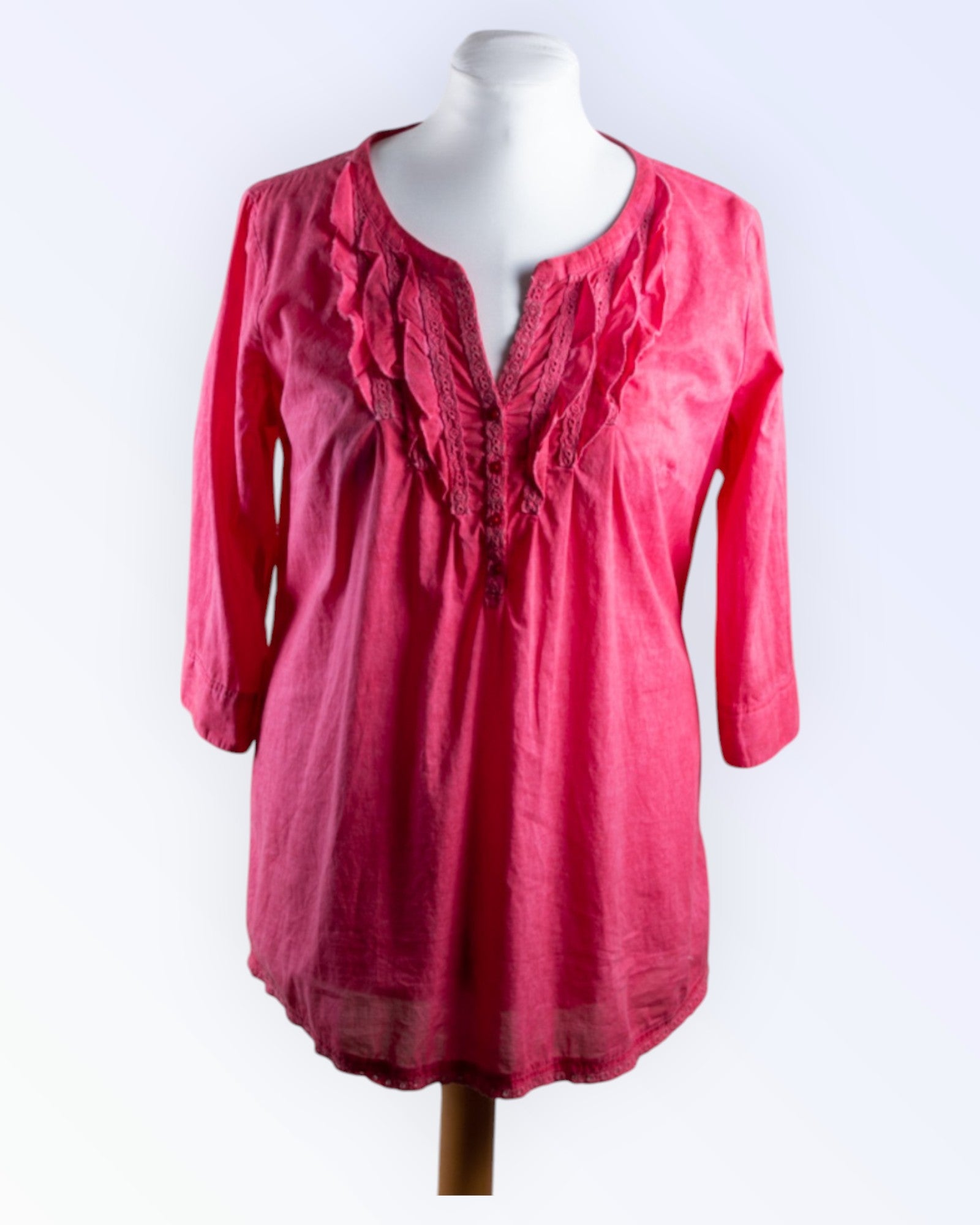 Tom Tailor pink summer blouse
