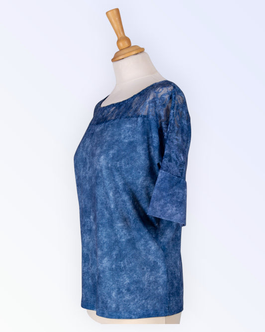 Blue Sand blue top