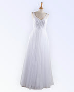 Tulle wedding dress