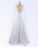 Tulle wedding dress