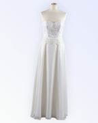 Chiffon wedding dress
