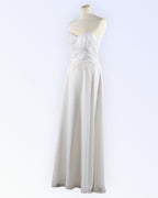 Chiffon wedding dress