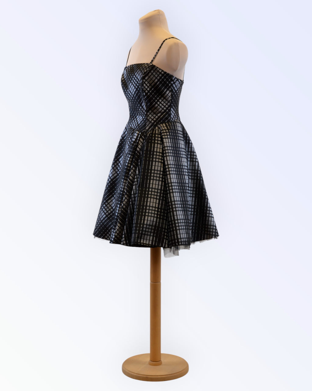 Ariella taffeta party dress