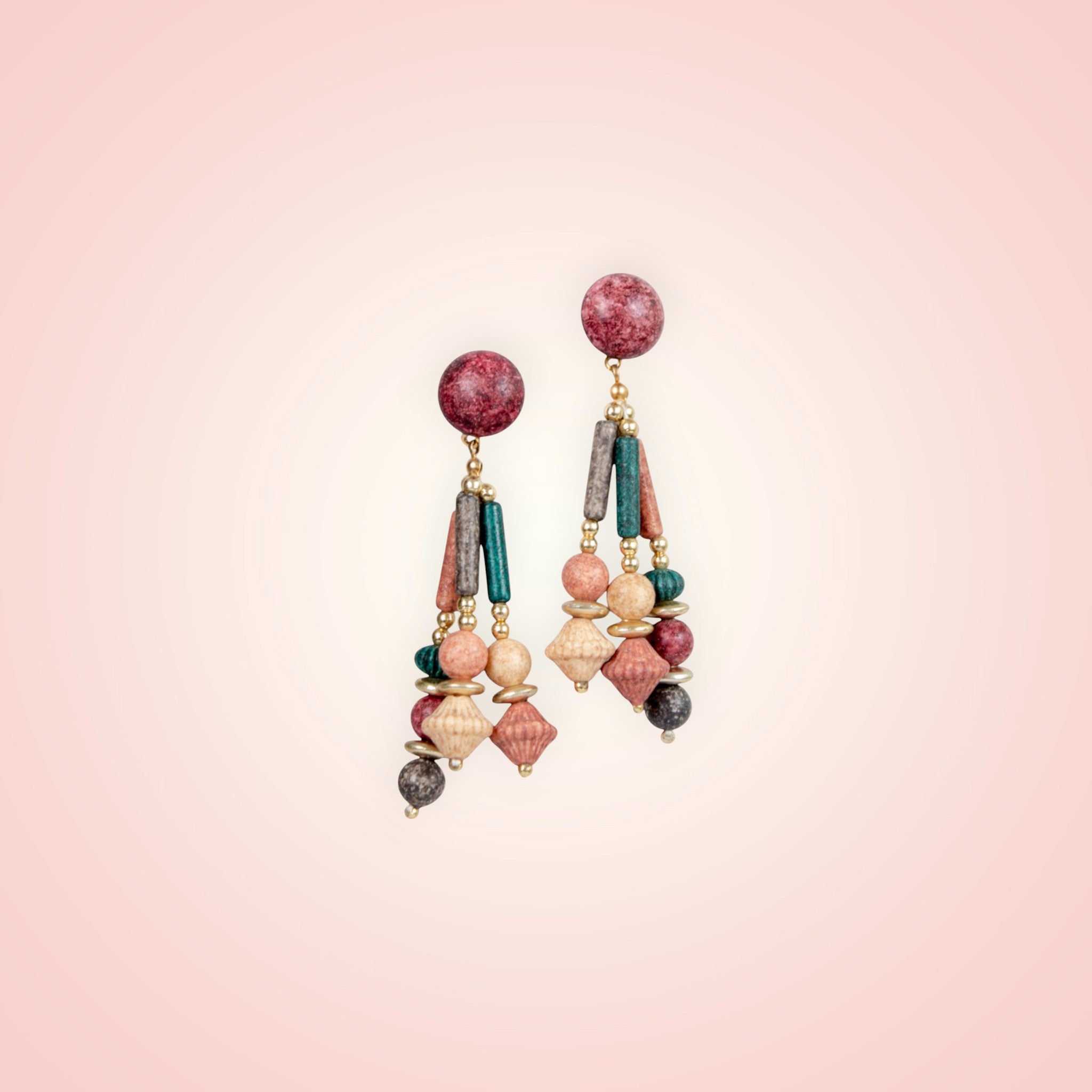 Retro style earrings