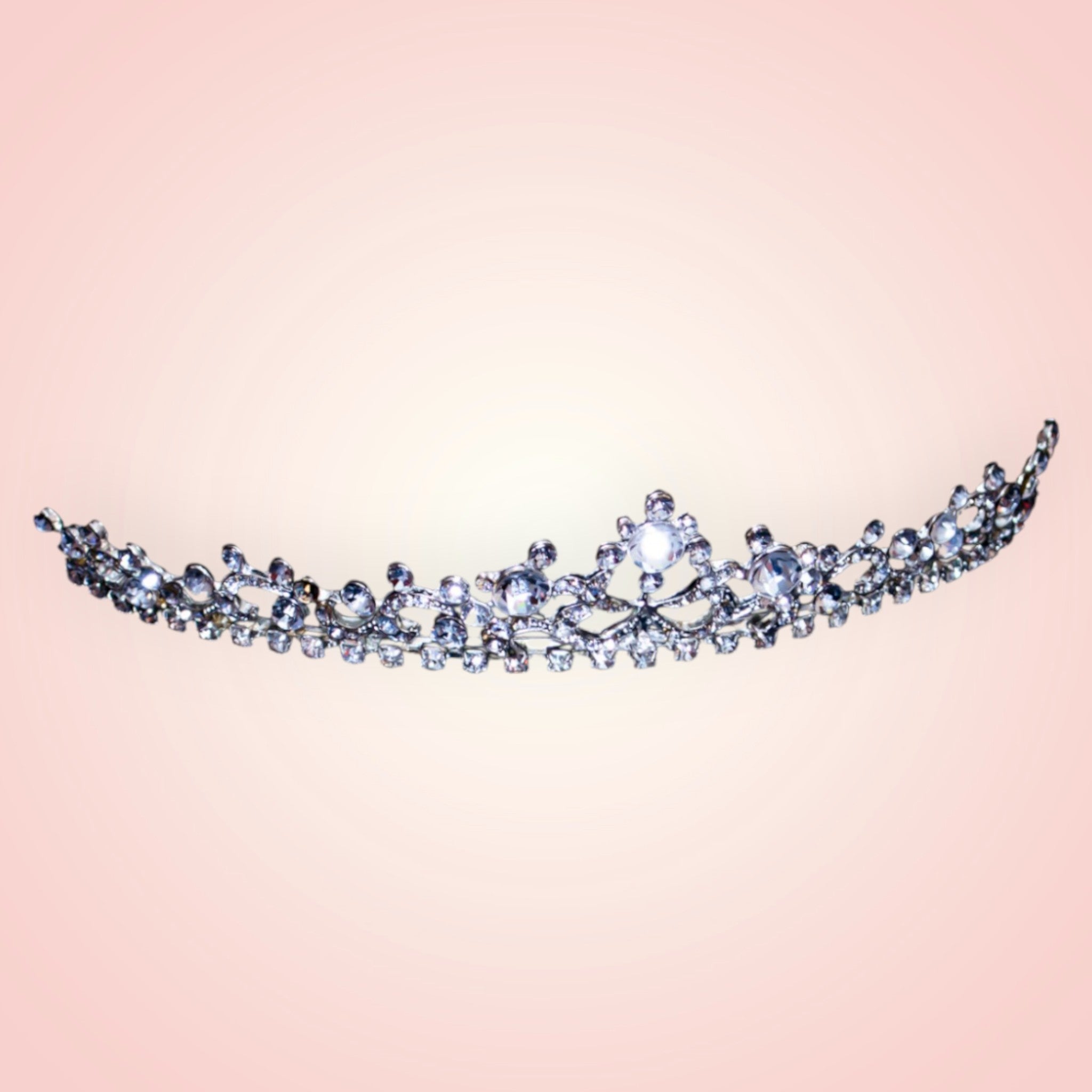Tiara with crystals