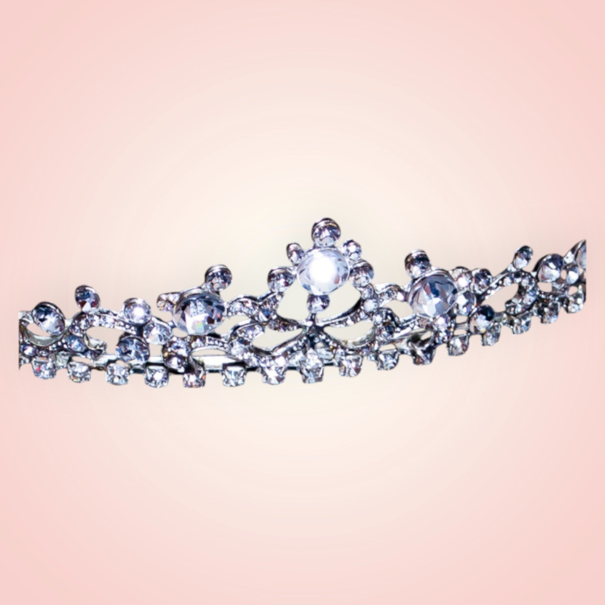 Tiara with crystals