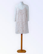Off-white lace dress