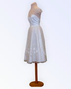 Off-white formal lace dress