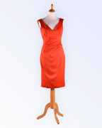 Karen Millen red cocktail dress