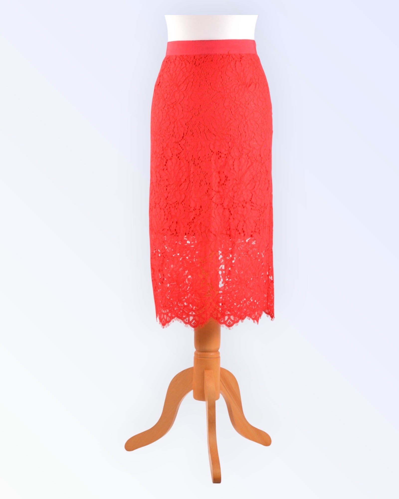 H&M punasest pitsist pliiats-seelik