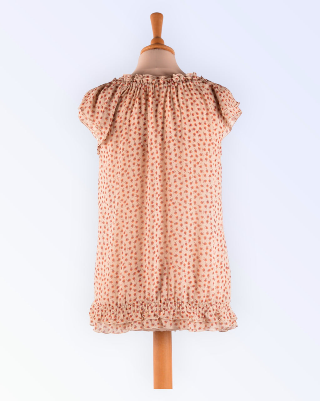 Esprit floral print loose-fitting summer blouse