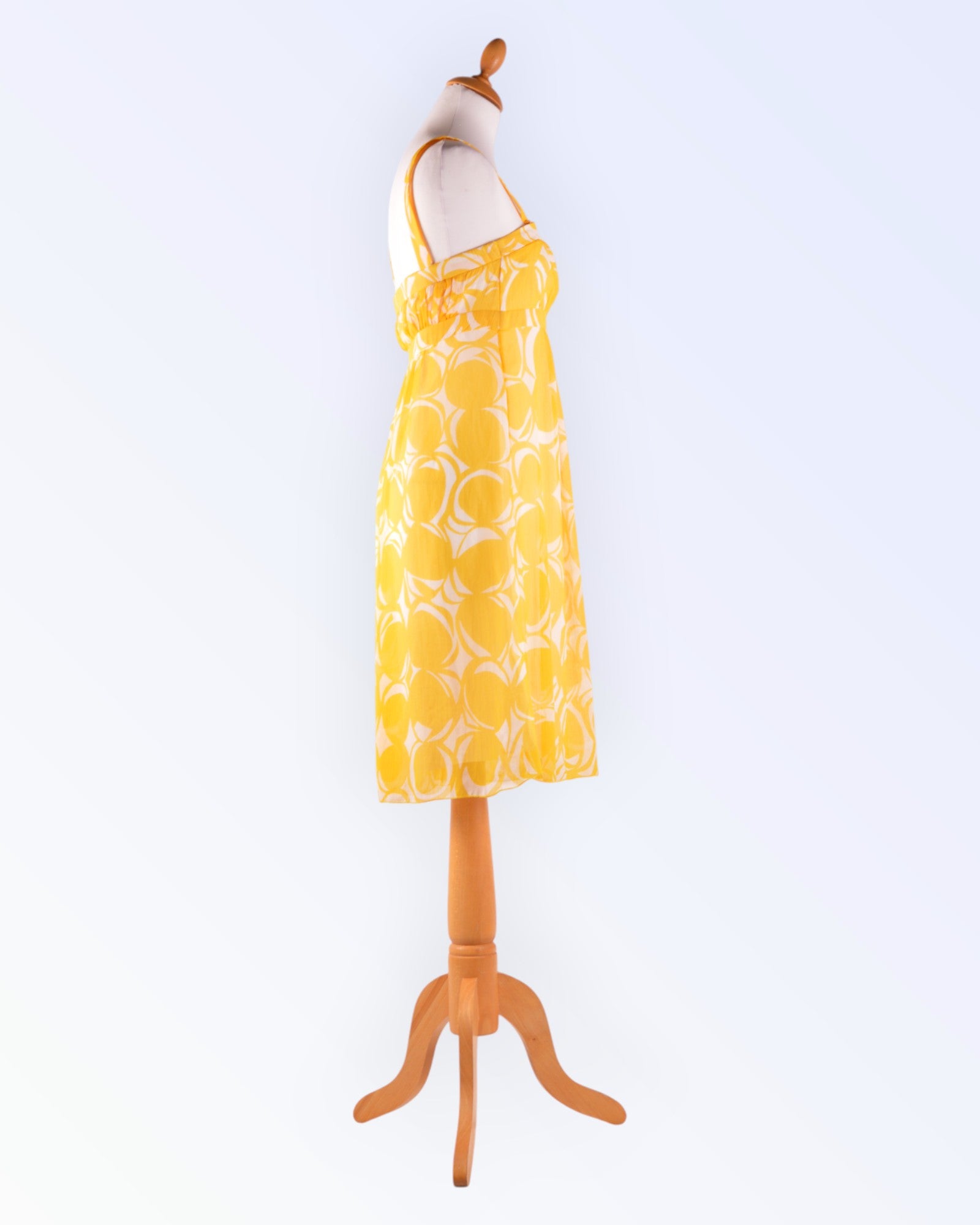 Apart yellow summer dress