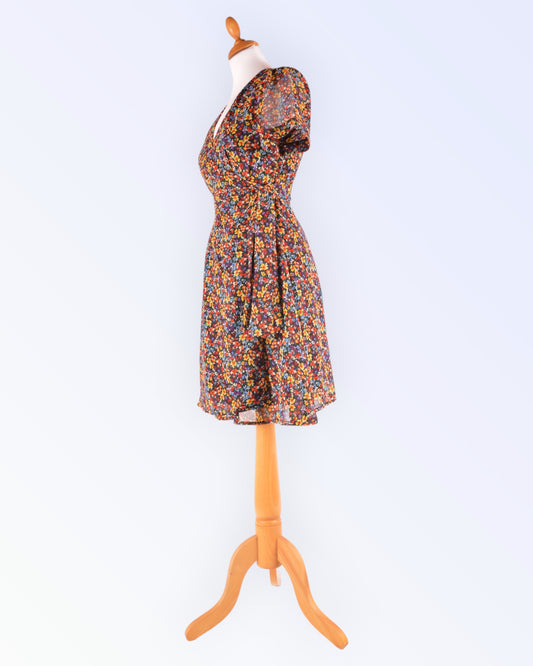Molly Bracken colorful chiffon dress