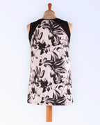 Arcade black and white top