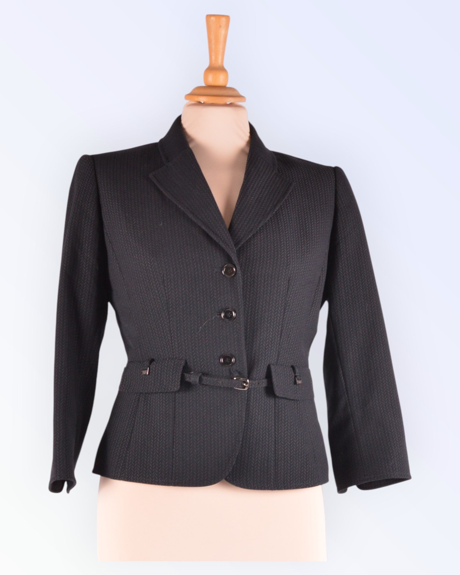 Tahari Artur S. Levine black suit jacket