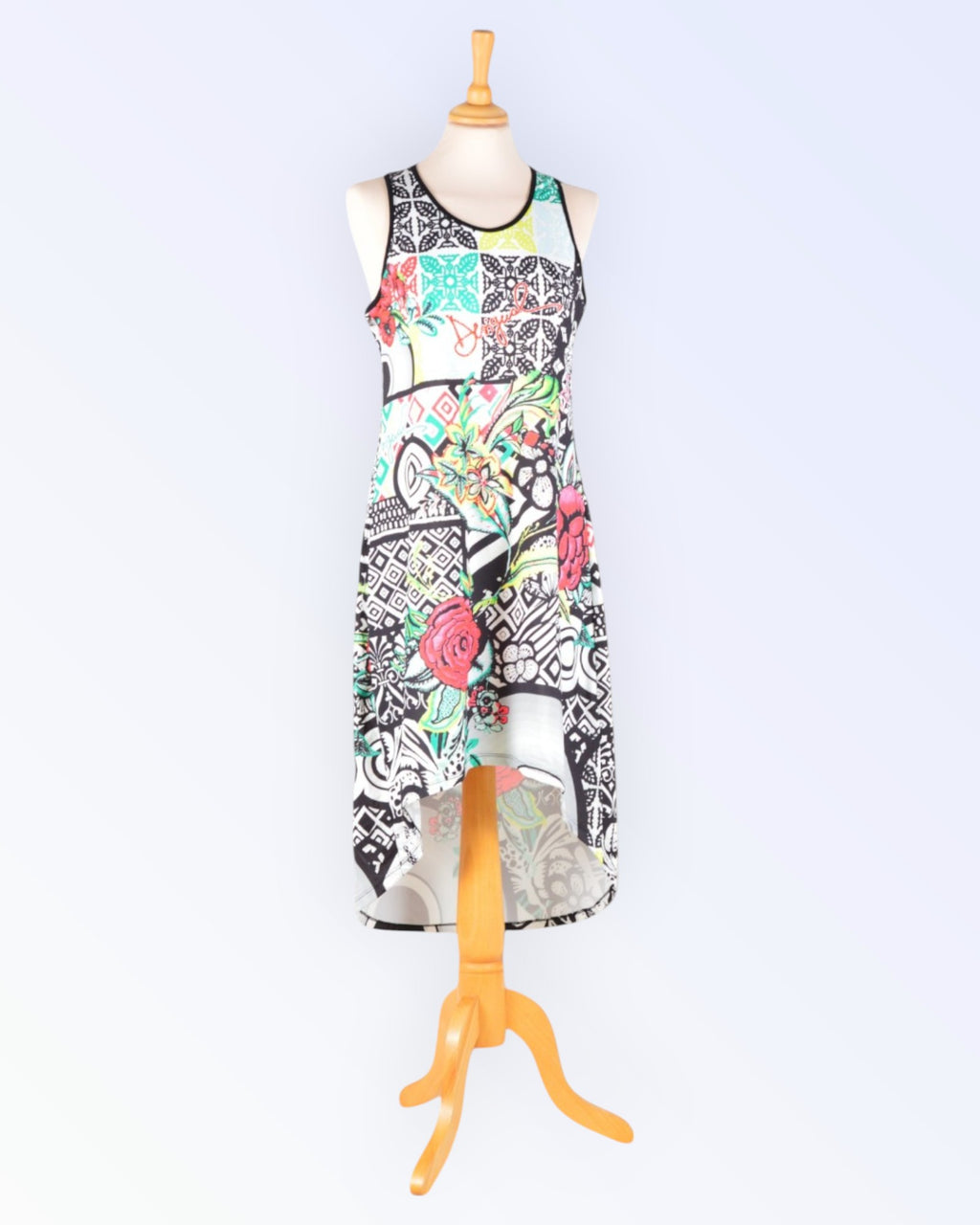 Desigual värviline trikotaažkleit