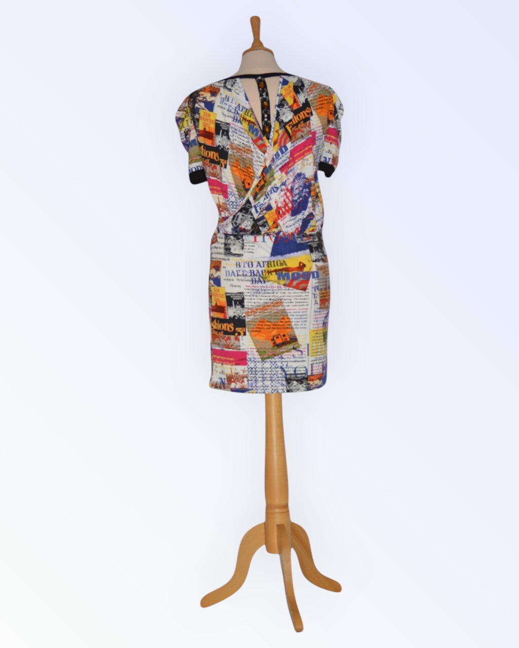 Cinema Donna colorful knit dress