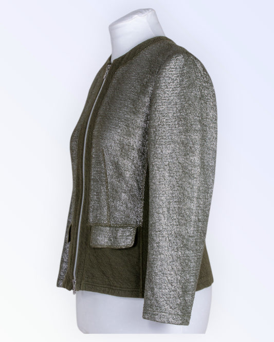 Basler green knit cardigan