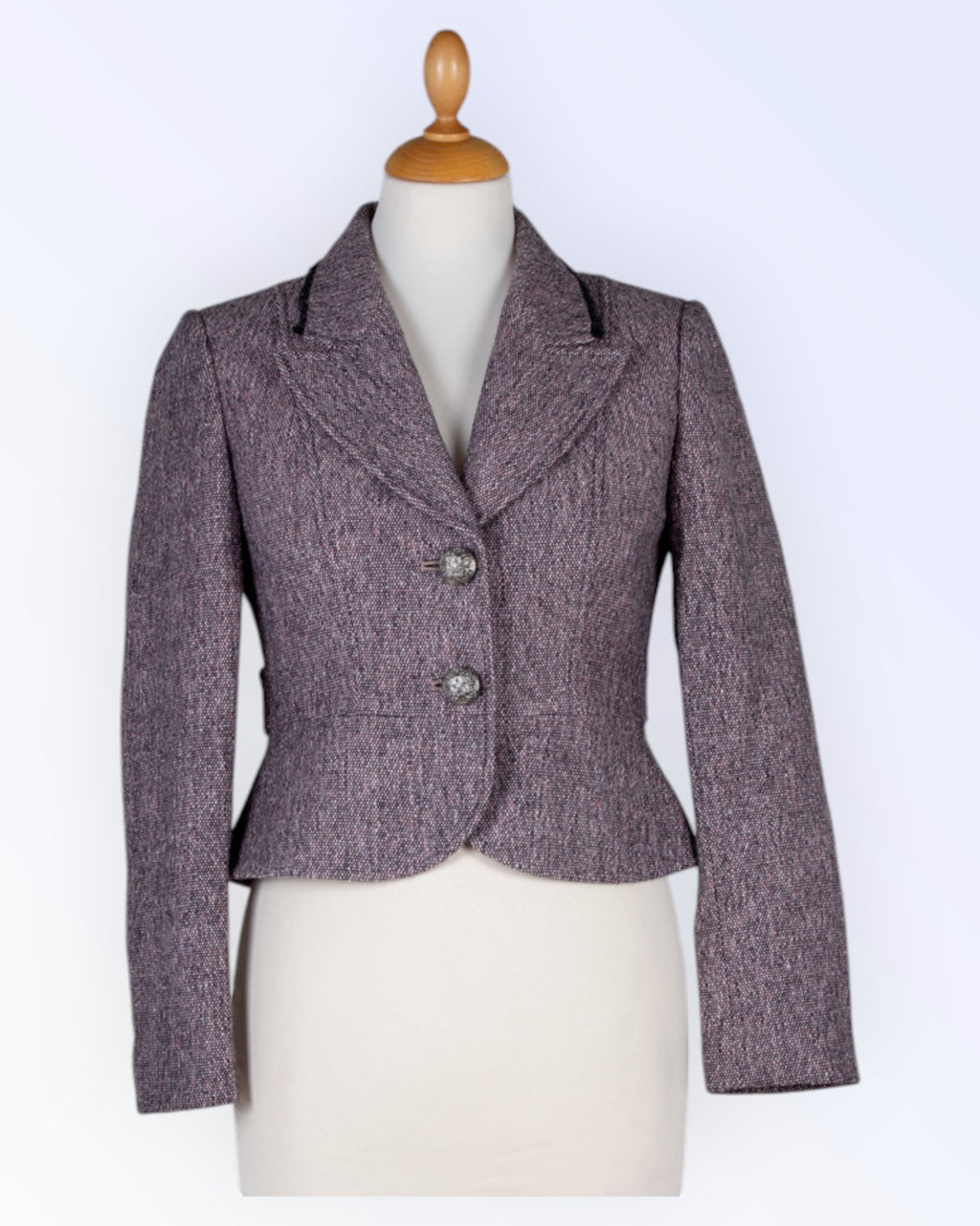 Tahari tweed suit jacket