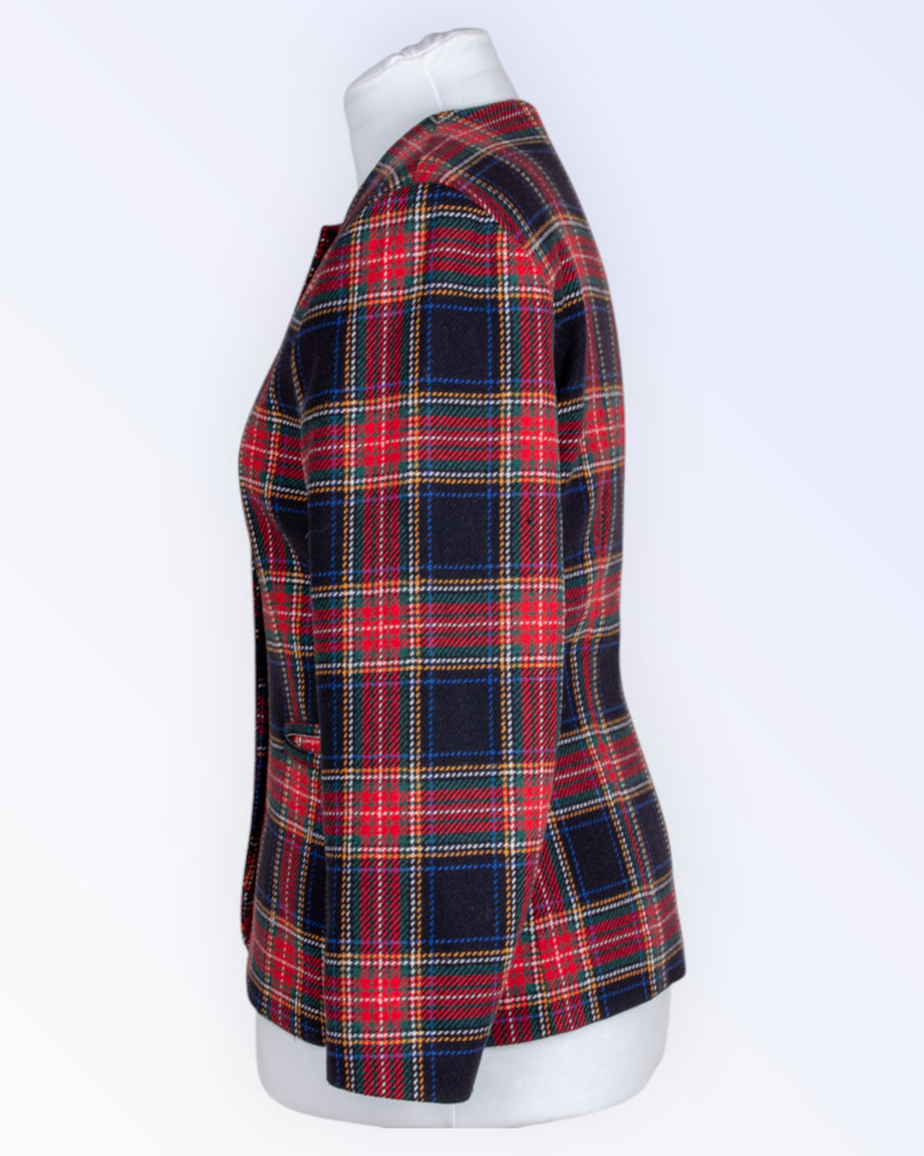 Prét a'Porter tartan wool jacket