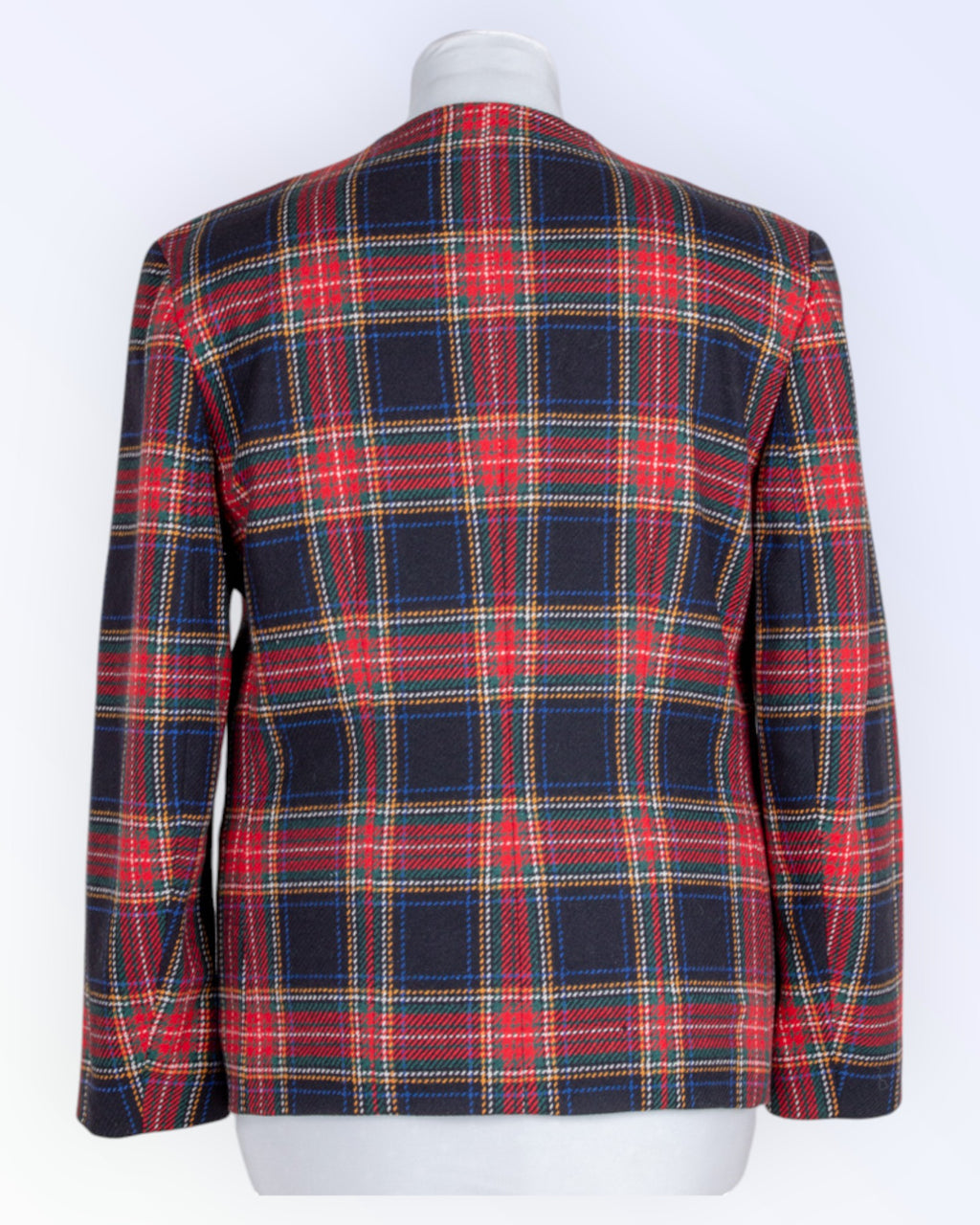 Prét a'Porter tartan wool jacket