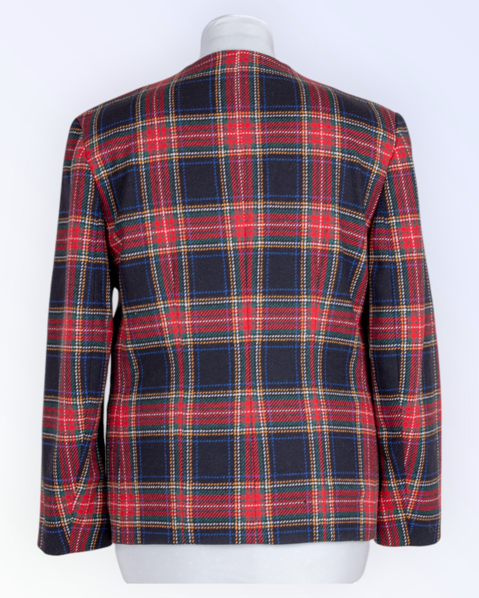 Prét a'Porter tartan wool jacket