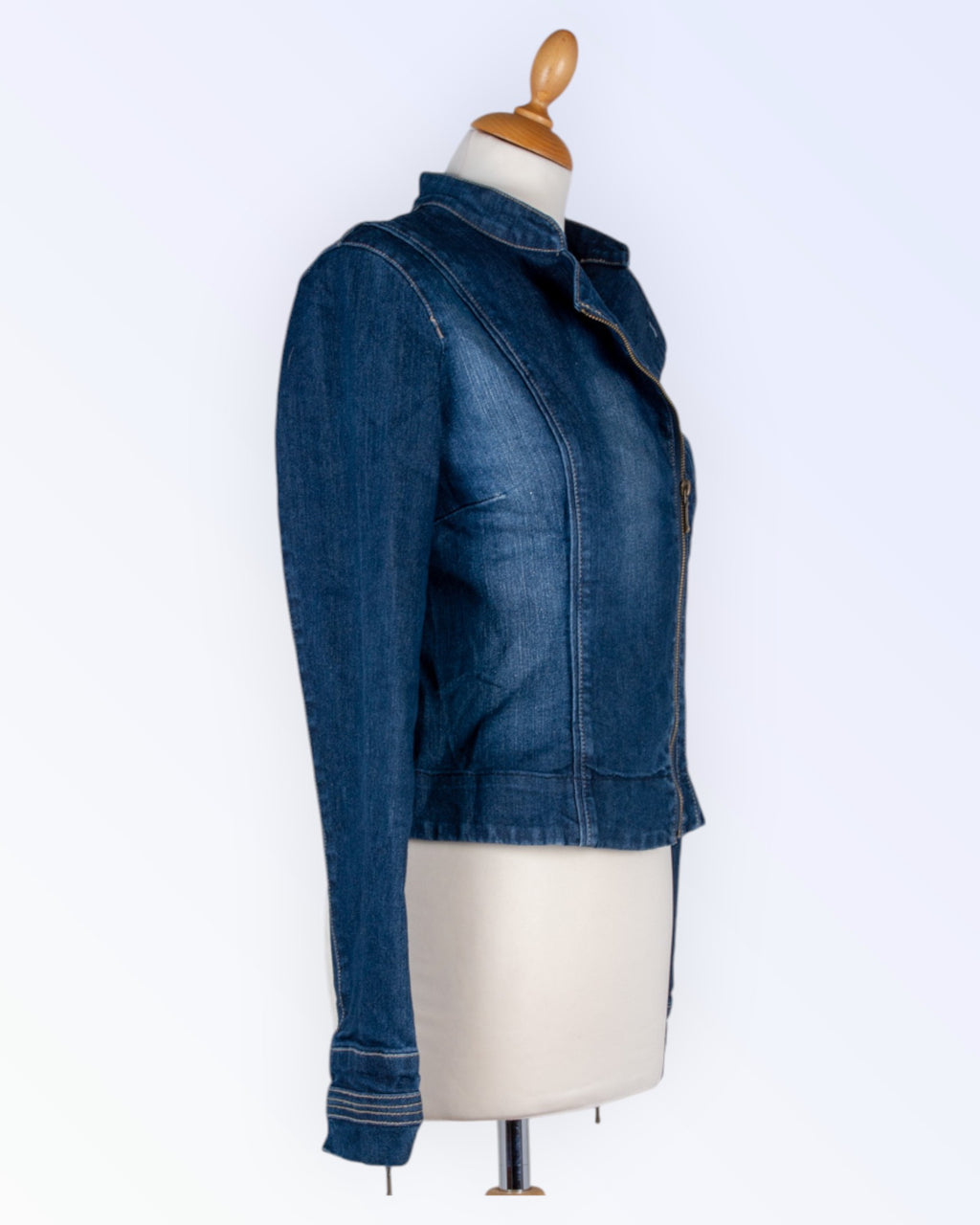 Camaieu asymmetric denim jacket