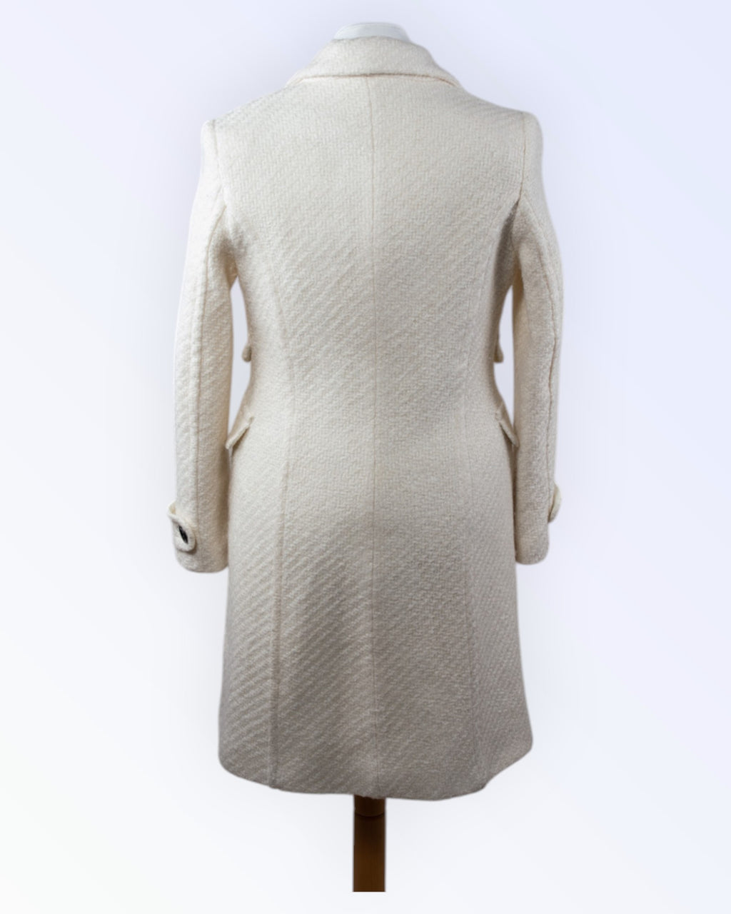 Mango loodusvalge kevad-sügis mantel