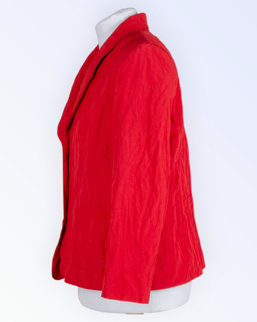 Lebek Collection red waterproof outdoor jacket