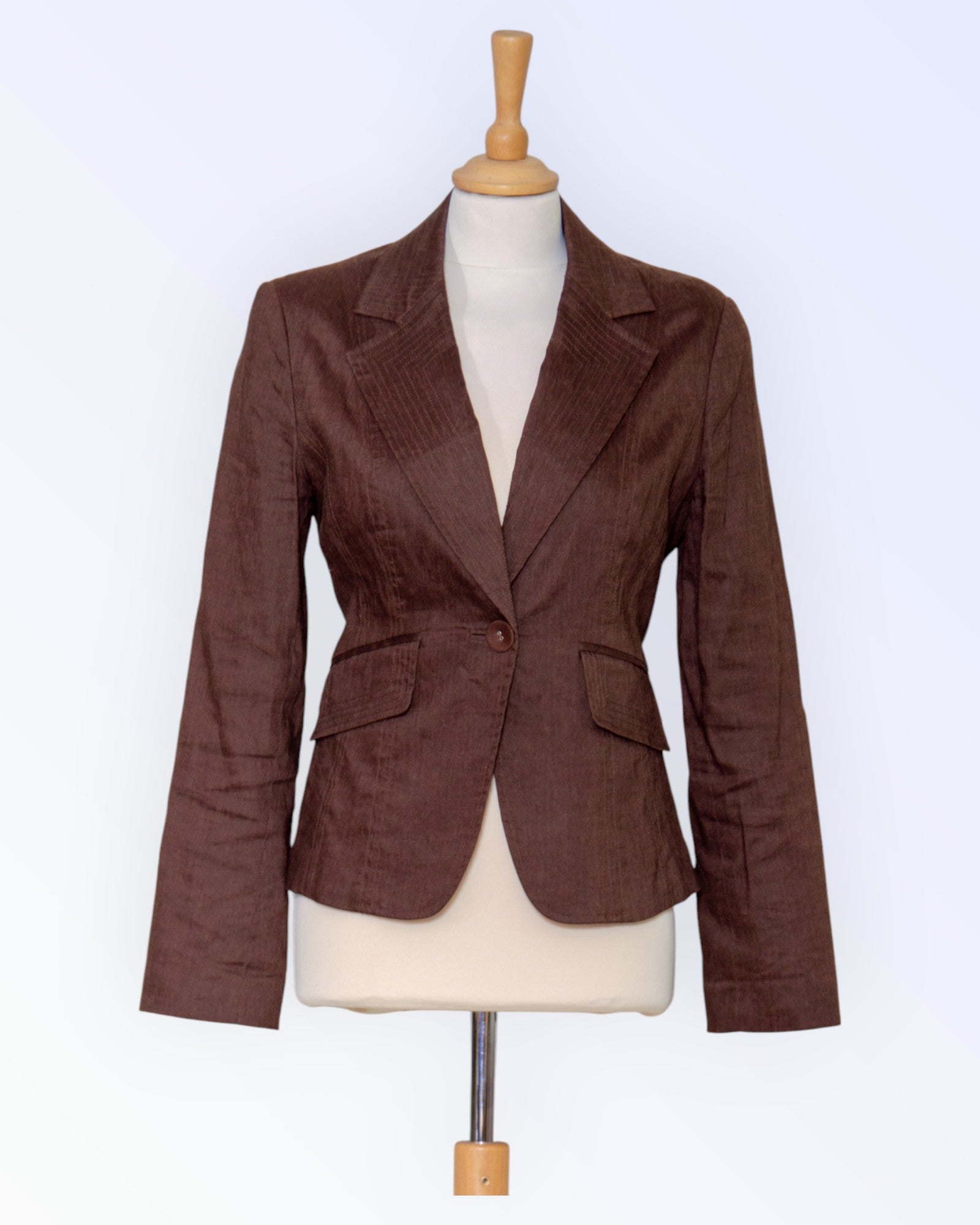 apt.9 brown summer jacket