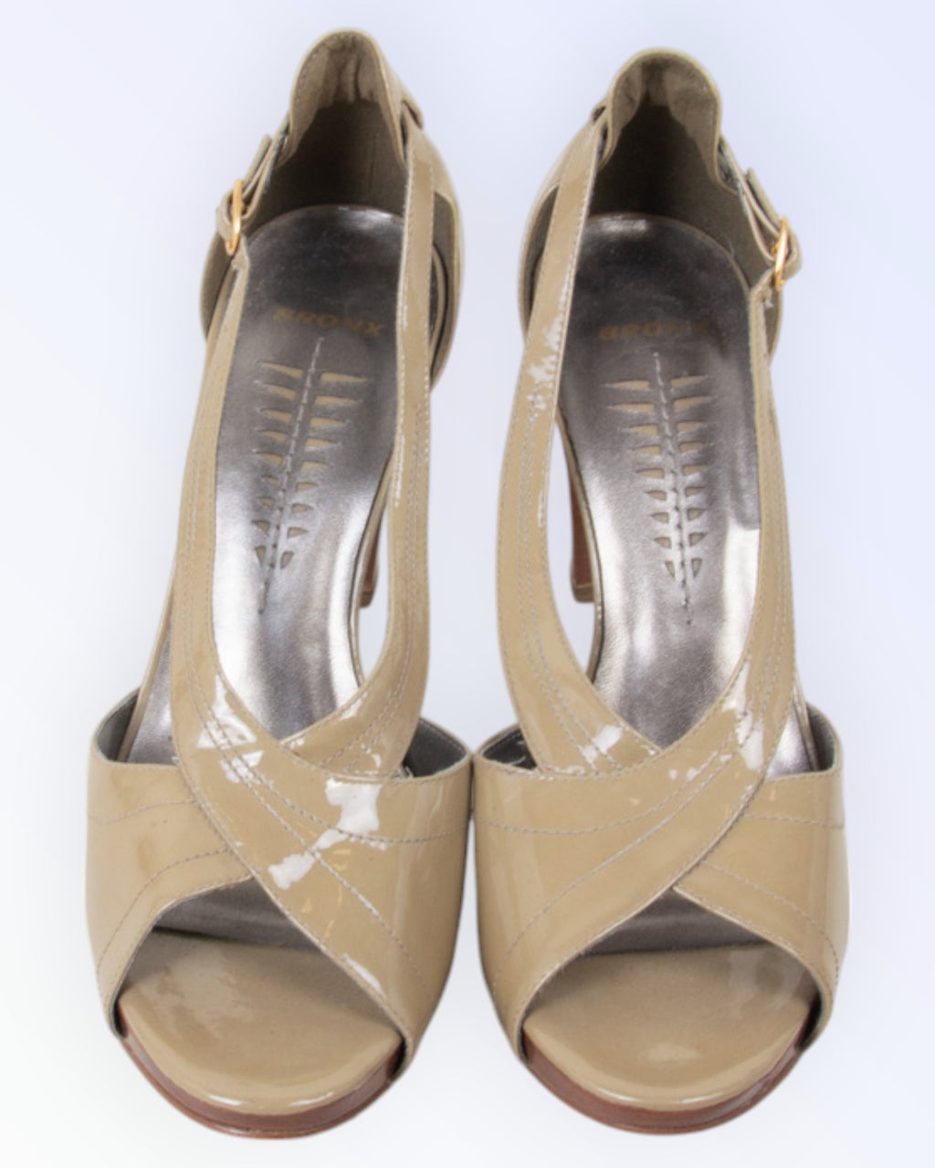 Bronx beige summer shoes