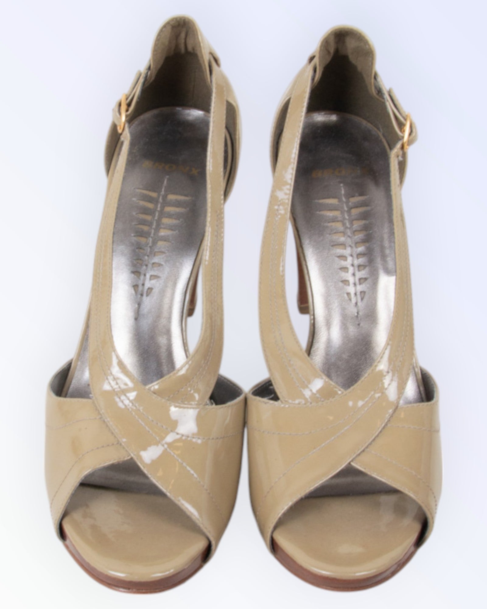 Bronx beige summer shoes