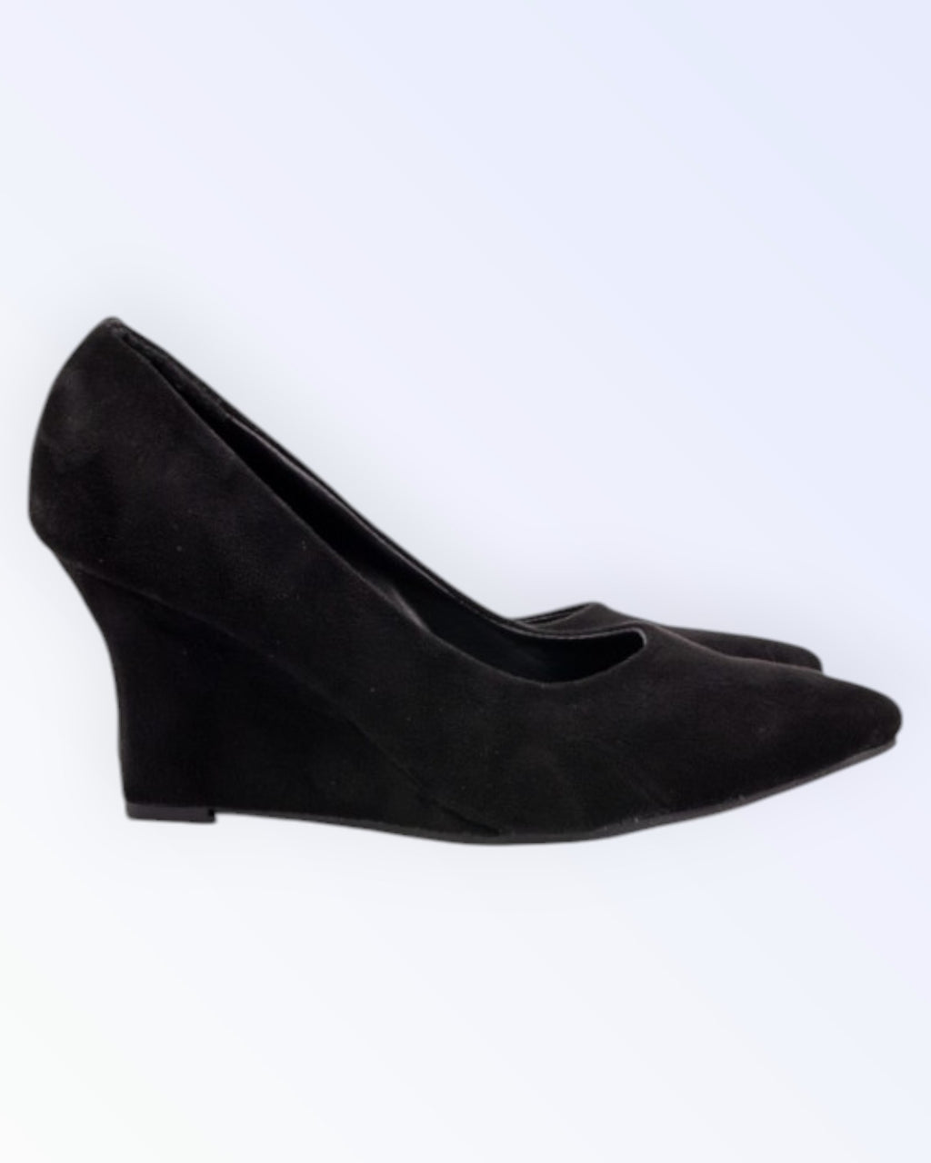 Mustad täistallaga kingad