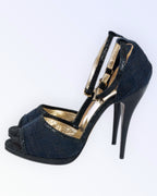 Just Cavalli tekstiilisandaalit