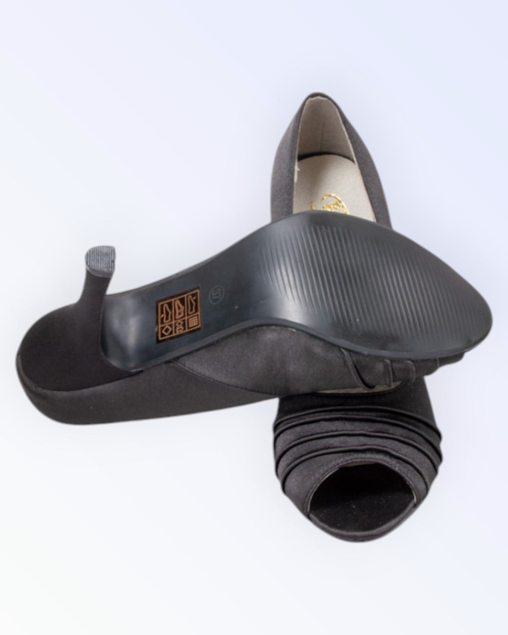 Blizz mustad tekstiilkingad