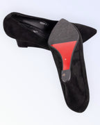 Mustad täistallaga kingad