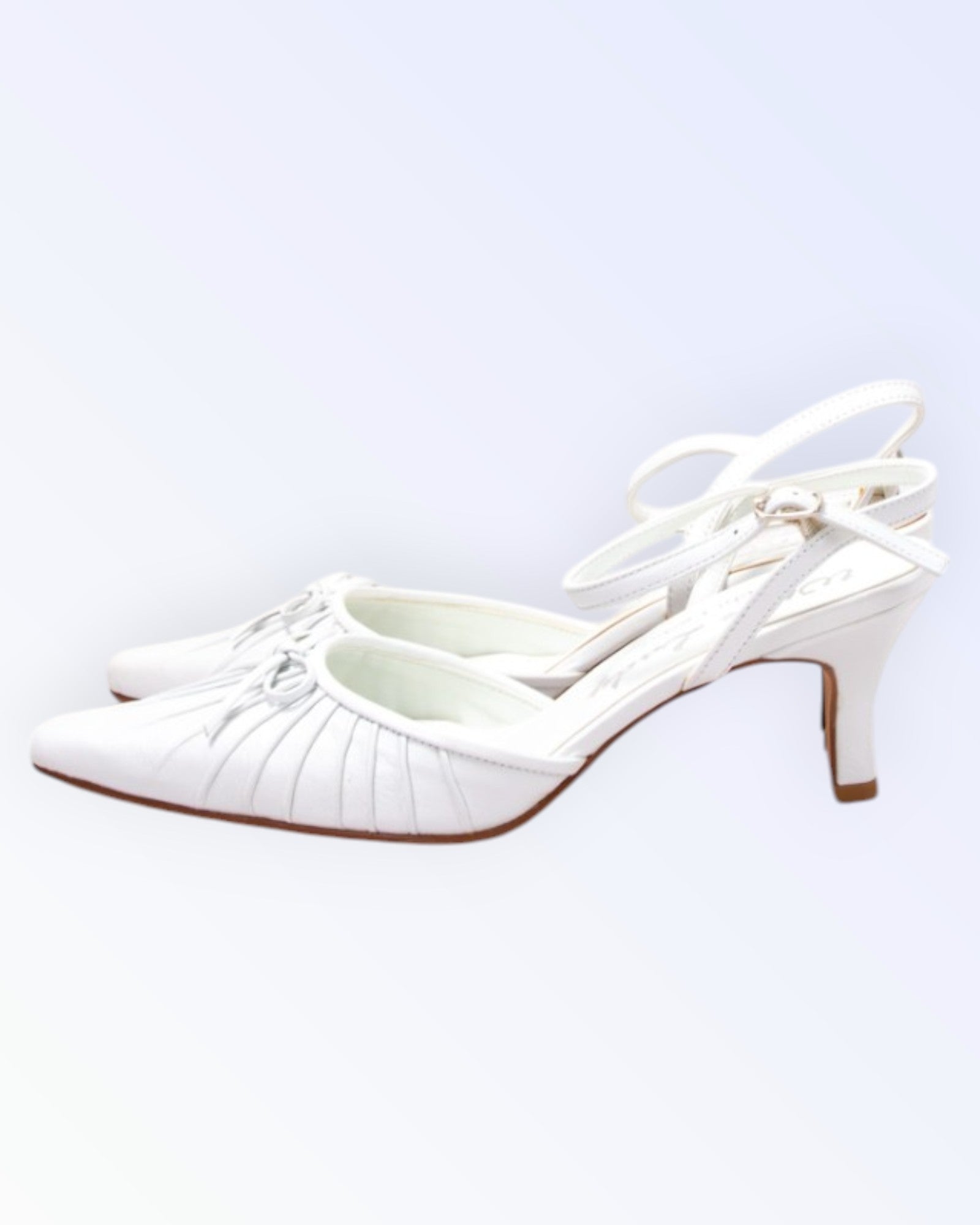 White Lady wedding shoes
