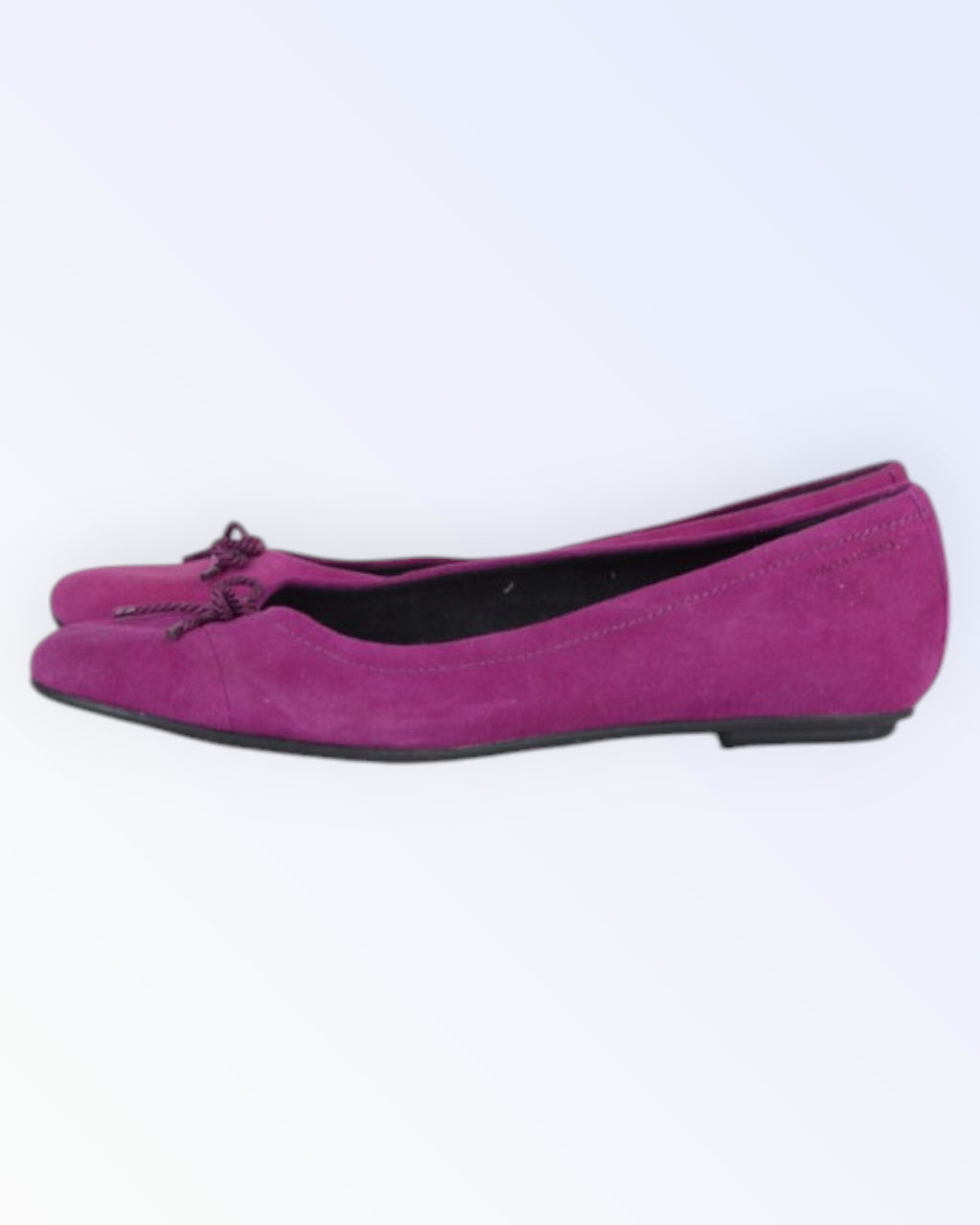 Vagabond purple ballerinas