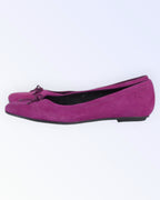 Vagabond purple ballerinas