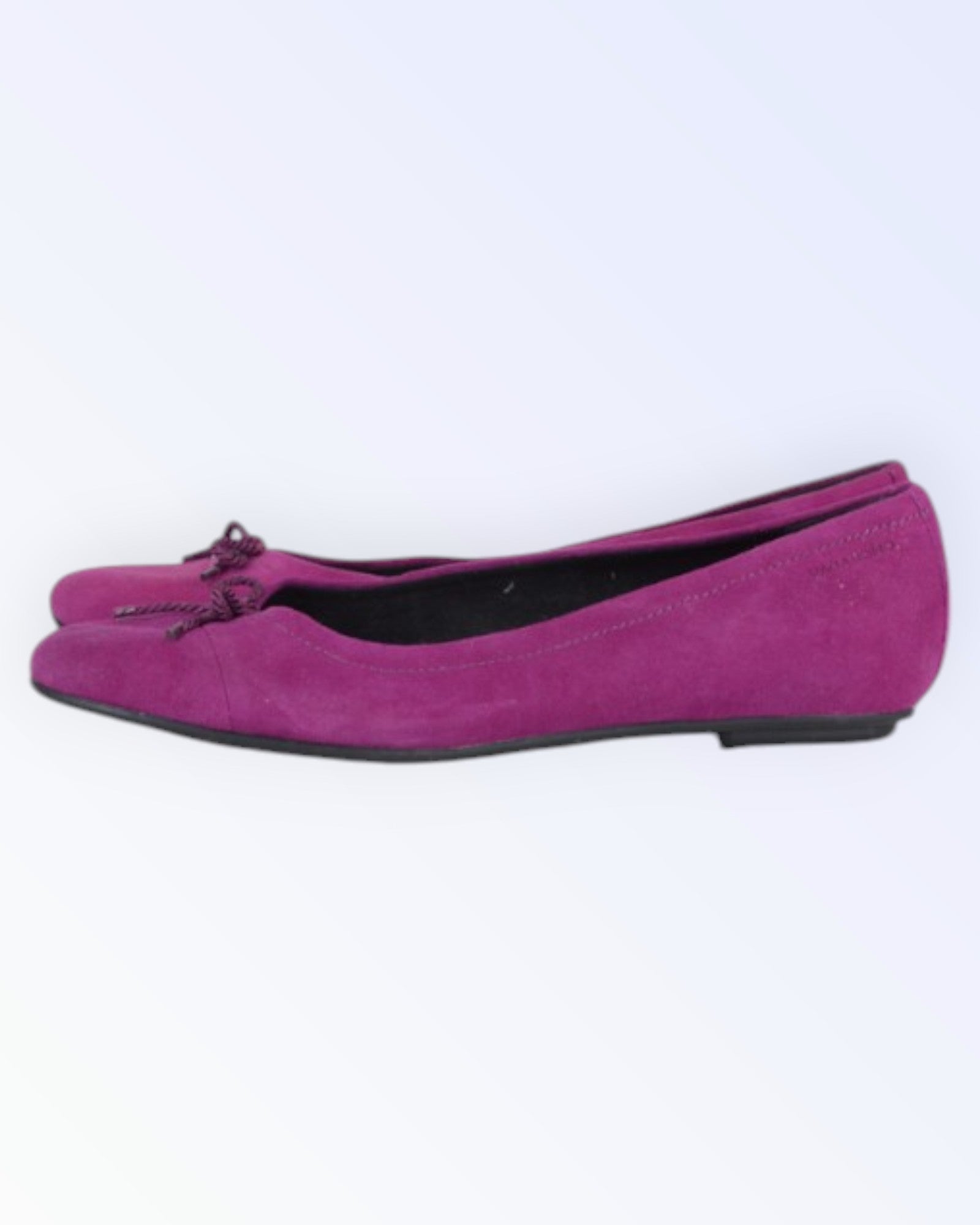 Vagabond purple ballerinas