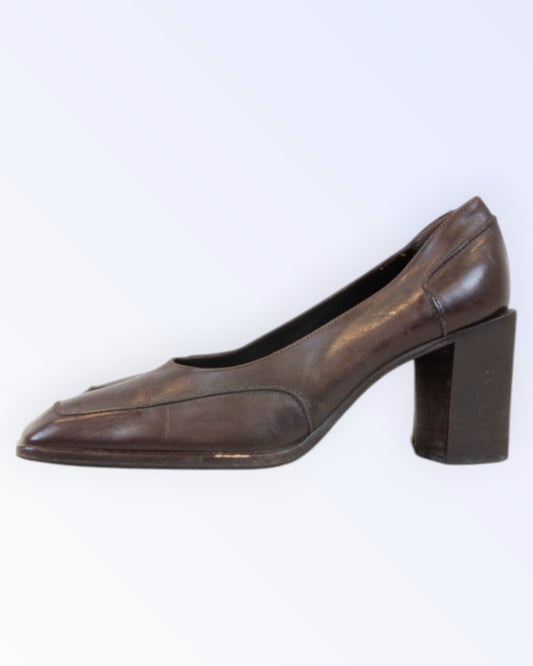 Bally vintage-stiilis pruunid kingad