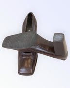 Bally vintage-stiilis pruunid kingad