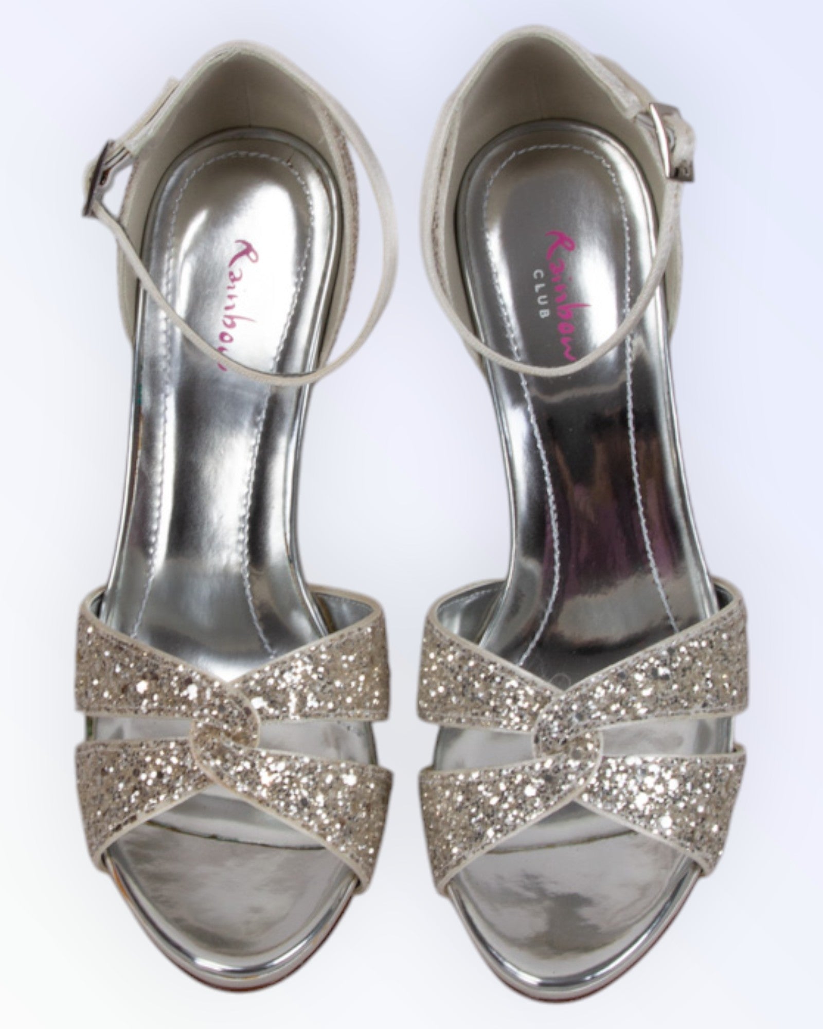 Rainbow wedding shoes