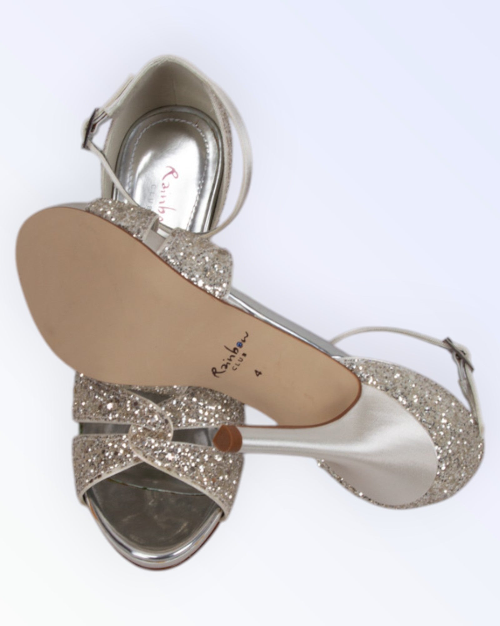 Rainbow wedding shoes