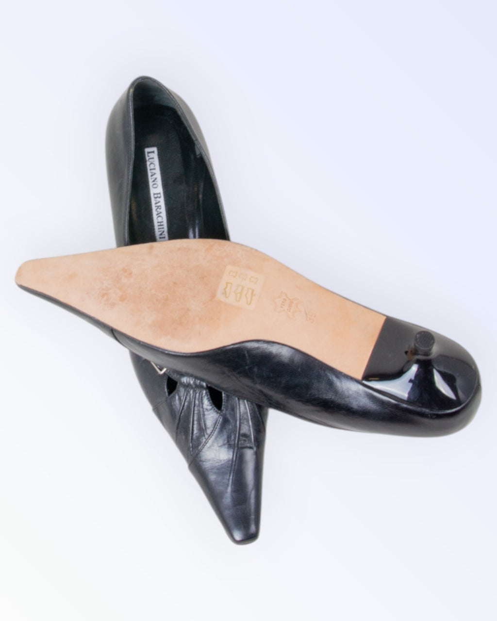 Luciano Barachini mustad kingad