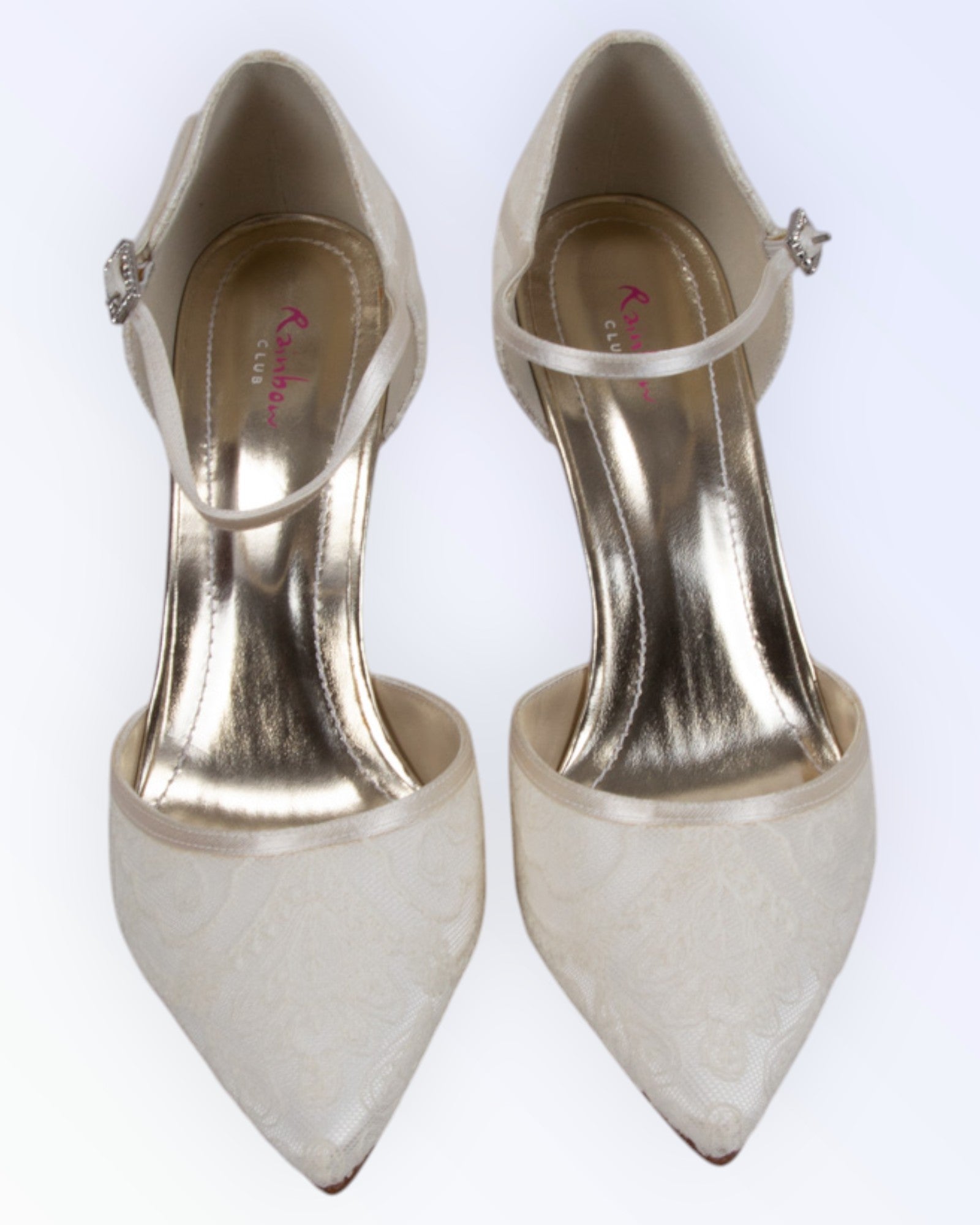 Rainbow wedding shoes